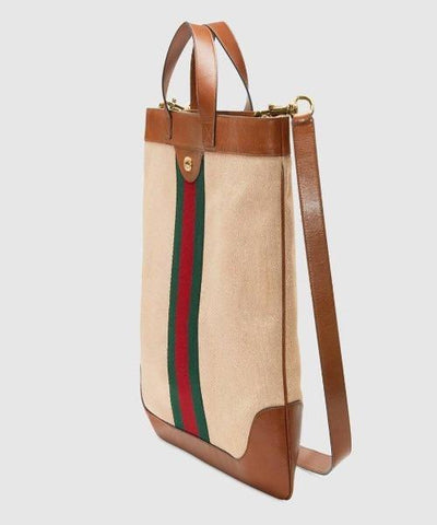 Gucci Large Vintage Canvas Tote