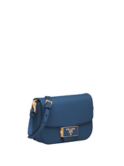 Prada Emblème Saffiano Leather Bag Blue