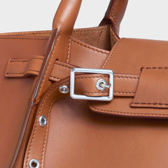 Celine Small Big Bag With Long Strap In Smooth Calfskin Tan