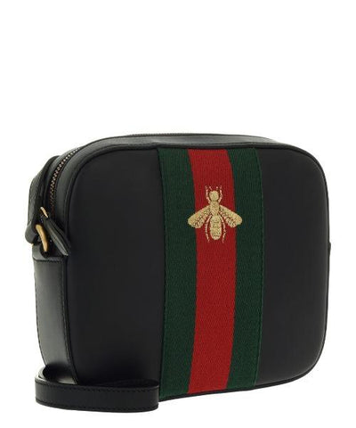 Gucci Leather Shoulder Bag Bee