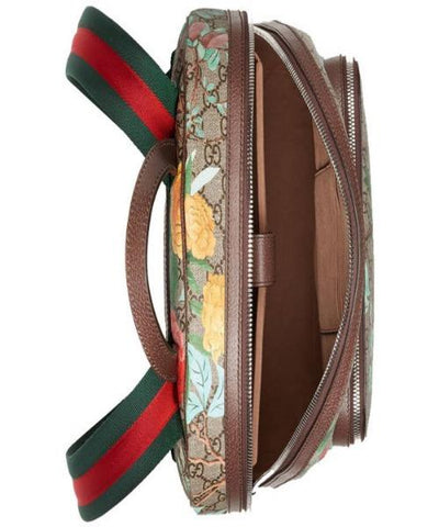 Gucci Tian GG Supreme Backpack Ebony/Beige