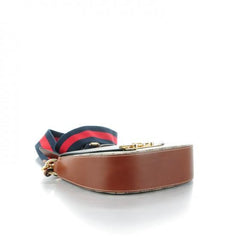 Gucci Padlock Medium GG Shoulder Bag Beige/Ebony Black