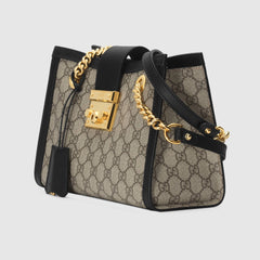 Gucci Padlock Small Shoulder Bag Black