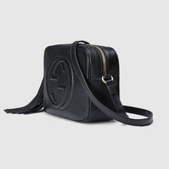 Gucci Soho Small Leather Disco Bag Black