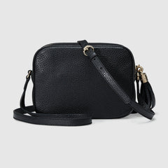 Gucci Soho Small Leather Disco Bag Black