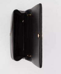 Burberry Medium Quilted Lambskin Lola Bag Black