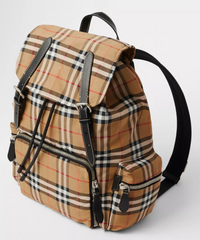 Burberry The Medium Rucksack in Vintage Check Nylon