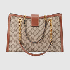 Gucci Padlock Medium GG Shoulder Beige/Ebony Brown