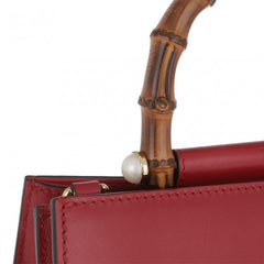 Gucci Nymphaea Small Top Handle Bag Red