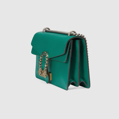Gucci Dionysus Small Shoulder Bag Green Leather