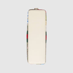 Gucci Ophidia GG Flora Small Shoulder Bag GG Supreme White