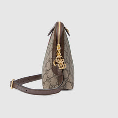 Gucci Ophidia GG Small Shoulder Bag Ebony/Beige