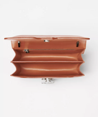 Burberry Small Leather TB Bag Brown