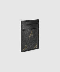 Gucci GG Card Case with Tiger Print
