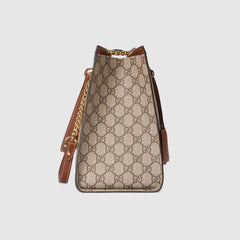 Gucci Padlock Medium GG Shoulder Beige/Ebony Brown