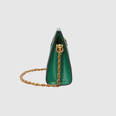 Gucci Ophidia GG Flora Small Shoulder Bag Green