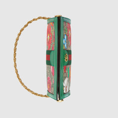 Gucci Ophidia GG Flora Small Shoulder Bag Green