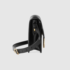 Gucci Small Leather Shoulder Bag Black