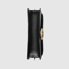Gucci Small Leather Shoulder Bag Black
