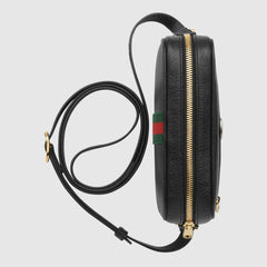 Gucci Ophidia Burgundy Leather Small Belt Bag