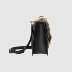 Gucci Sylvie Bee Star Small Shoulder Bag Black