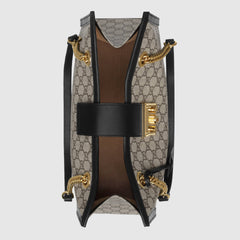 Gucci Padlock Medium GG Shoulder Beige/Ebony Black