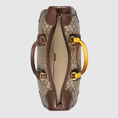 Gucci Soft GG Supreme Duffle Bag Beige