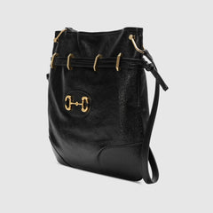 Gucci 1955 Horsebit Messenger Bag Black