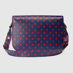 Gucci Gucci 1955 Horsebit Shoulder Bag Blue