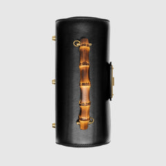Gucci Padlock Small Bamboo Shoulder Bag Black