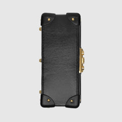 Gucci Padlock Small Bamboo Shoulder Bag Black