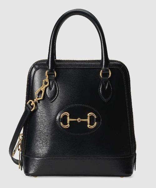 Gucci 1955 Horsebit Small Top Handle Bag Black