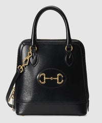 Gucci 1955 Horsebit Small Top Handle Bag Black