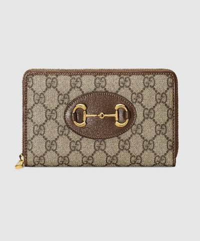 Gucci 1955 Horsebit Zip Around  Wallet