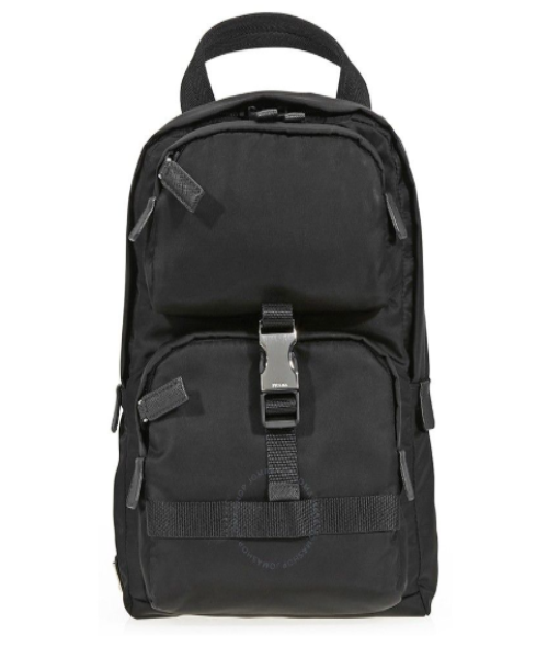Prada Fabric Backpack Black