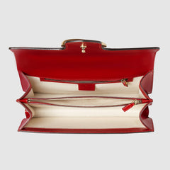 Gucci GG Marmont Leather Shoulder Bag Red