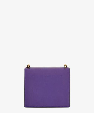 Fendi Kan U Leather Bag Purple