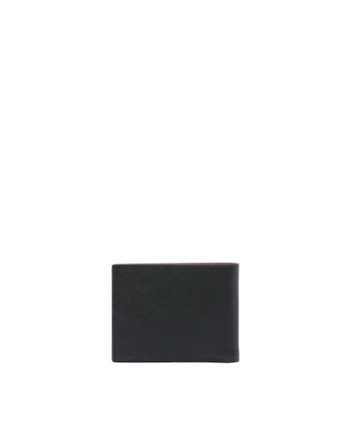 Prada Saffiano Leather Wallet Black