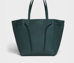 Celine Small Cabas Phantom In Soft Grained Calfskin Amazone