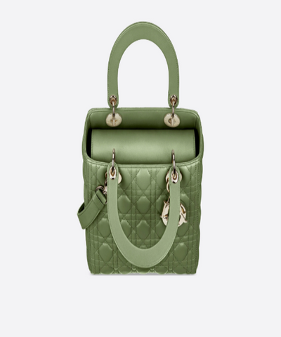 Lady Dior Medium Bag Green