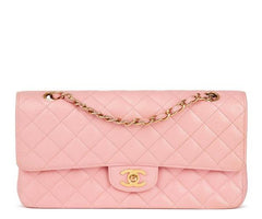 Chanel Classic Clutch With Chain – CWC Caviar Pink Silver-Toned