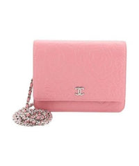 Chanel Wallet On Chain Satin
