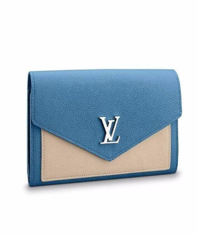 LV MyLockMe Wallet Bleu Jean