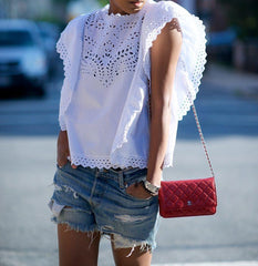 Chanel Wallet On Chain – WOC Lambskin Gold-Toned Metal Maroon