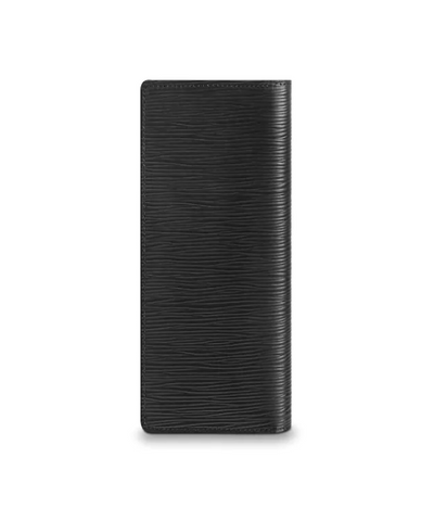 LV Brazza Wallet Epi Leather Noir