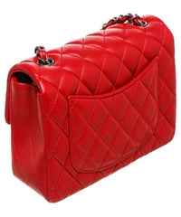 Chanel Classic Medium Handbag Red