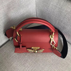 Gucci Queen Margaret Leather Bag Red