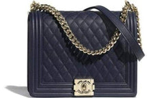 Chanel Boy Medium Handbag Black