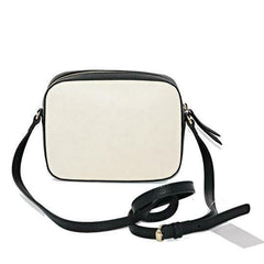 Gucci Soho Small Leather Disco Bag White