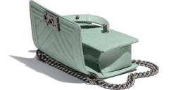 Small Boy Chanel Handbag Black-Gold Ruthenium